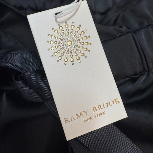 NWT Ramy Brook Carsie Patch Mini Skirt XS Black - Picture 5 of 8